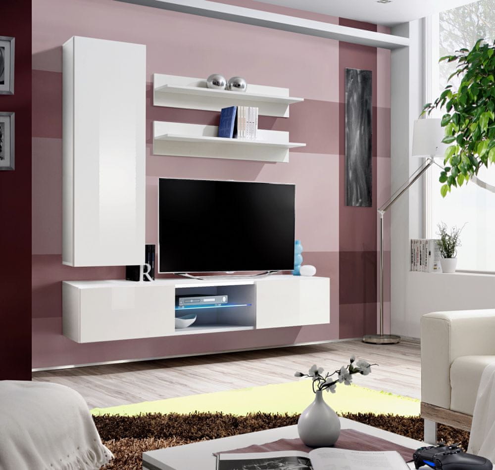 Veneti Obývačková zostava FREYA 1 - biela